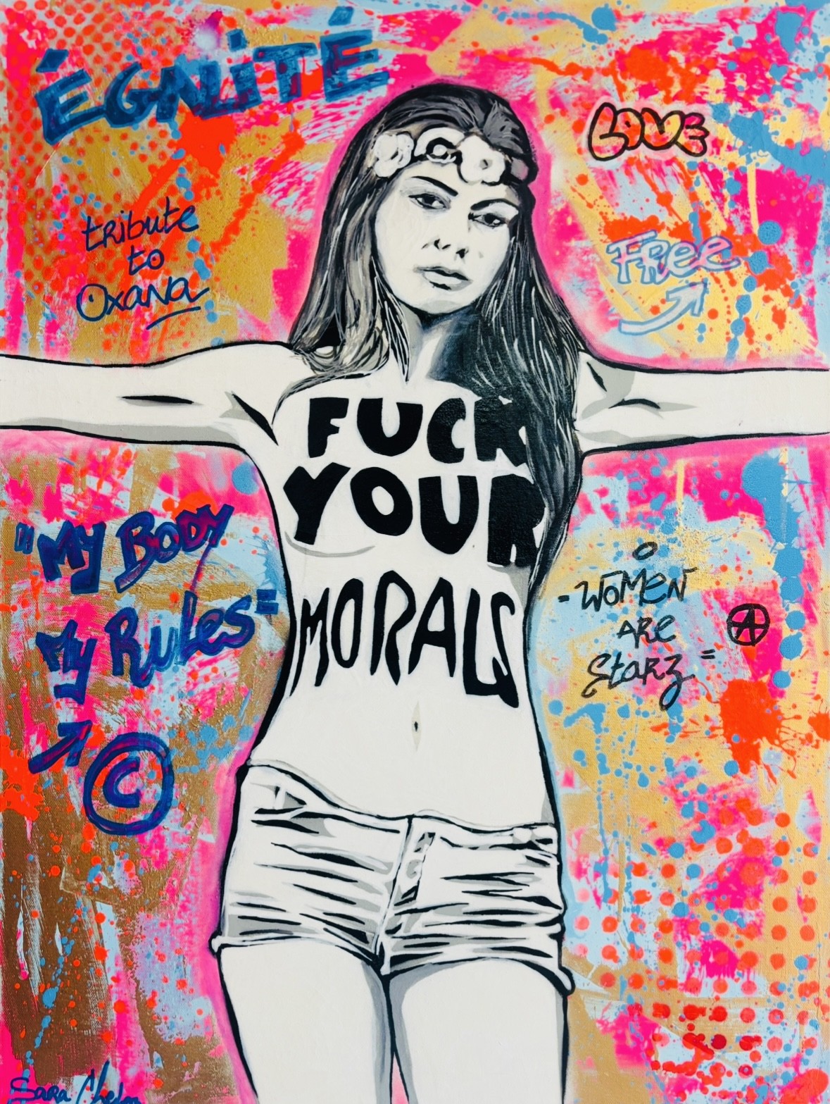 Sara Chelou, Fuck you morals Sara Chelou, Fuck you morals