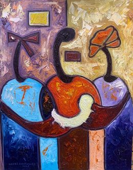 Painting, From our hands, Babatunde Azeez