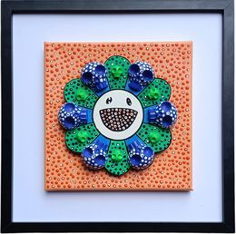 Gemälde, Flowerskull, VL.