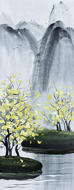 Painting, Paysage chinois 703, Xiu