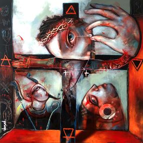 Painting, Archetype Kristos, Loic Tarin Doud