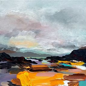 Painting, 66°4 : I C E L A N D - Leirhnjúkur, Mocas