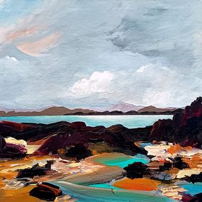 Painting, 66°6 : I C E L A N D - Mývatn, Mocas