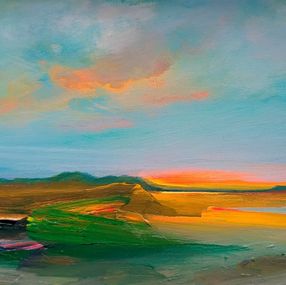 Painting, 66°8 : I C E L A N D - Mývatn, Mocas