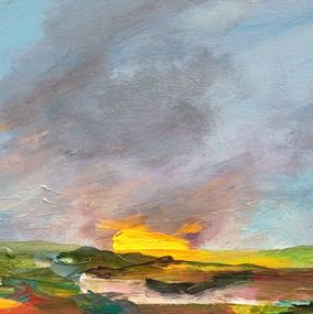Painting, 66°14 : I C E L A N D - Hólmavík, Mocas