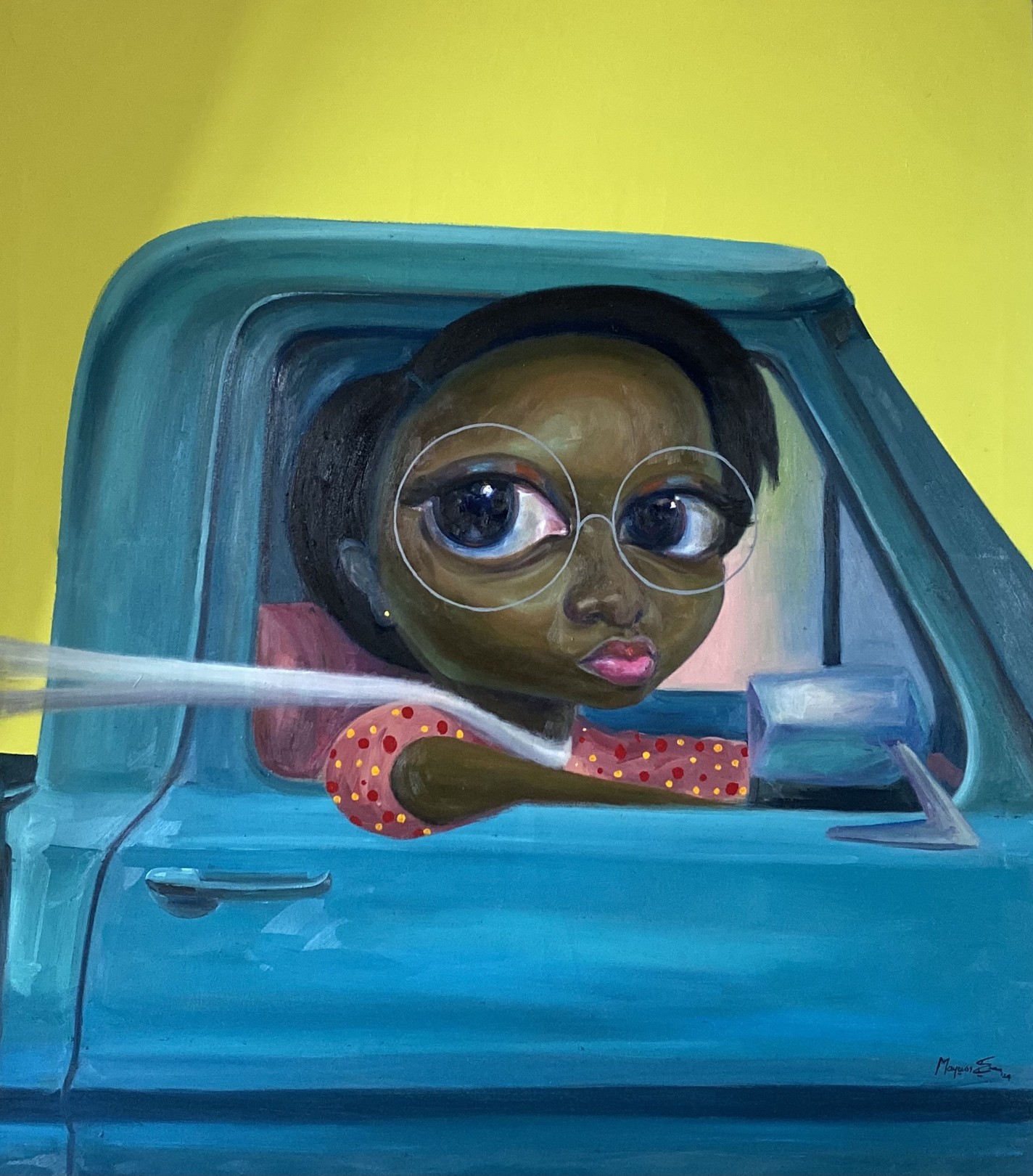 Mayowa Esan, Ceteris Paribus (All Things Being Equal) - 21st Century, Contemporary, Figurative Mayowa Esan, Ceteris Paribus (All Things Being Equal) - 21st Century, Contemporary, Figurative