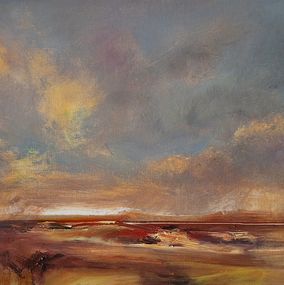 Painting, 66°20 : I C E L A N D - Mývatn, Mocas