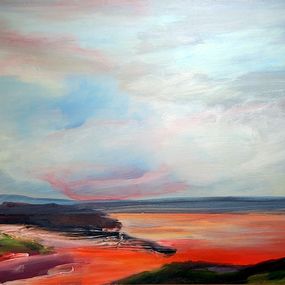 Pintura, 66° 25 : I c e  l a n d - Rauðisandur, Mocas