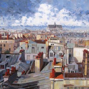 Pittura, Echaffaudage sur les toits, Rudyard Heaton
