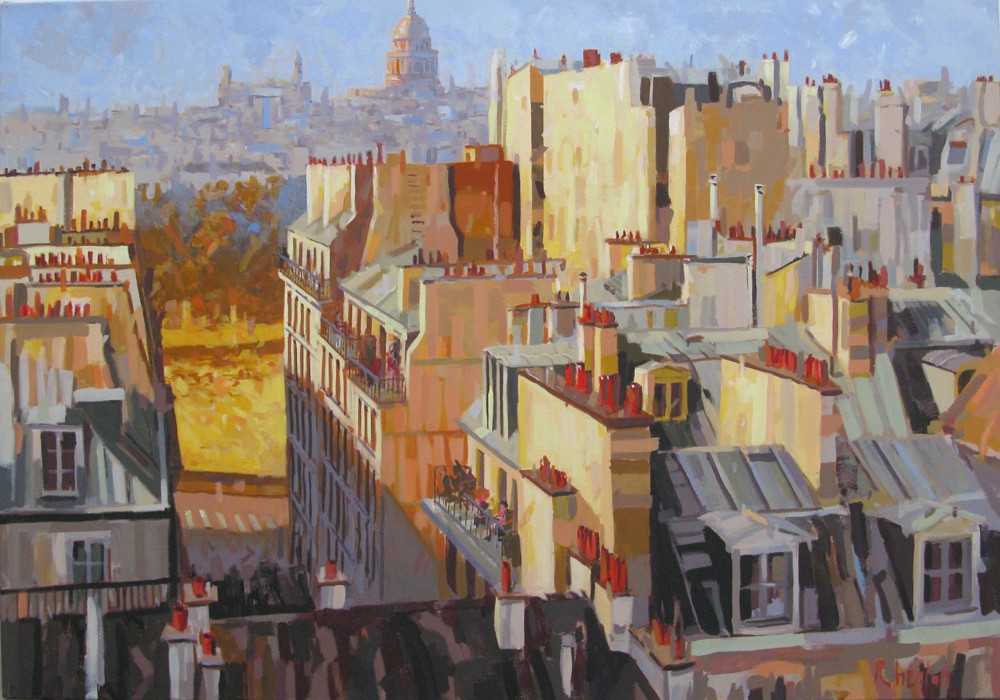 Rudyard Heaton, Seine dorée Rudyard Heaton, Seine dorée