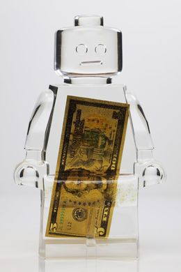 Skulpturen, Roboclusion 5 Dollars gold, Vincent Sabatier