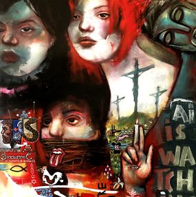 Painting, La Vérité est un Pays sans Chemin, Loic Tarin Doud