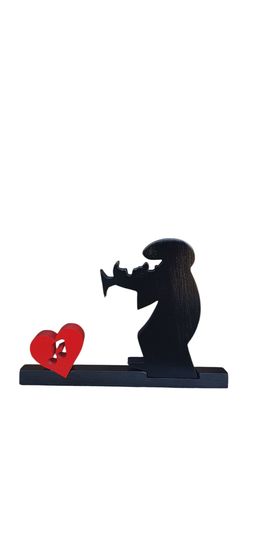 Skulpturen, Linéa trompette coeur, Ravi