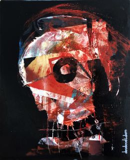 Pintura, Human Radiography Attente Chaude, Loic Tarin Doud