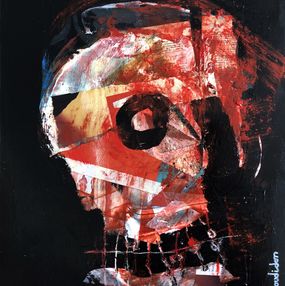 Peinture, Human Radiography Attente Chaude, Loic Tarin Doud