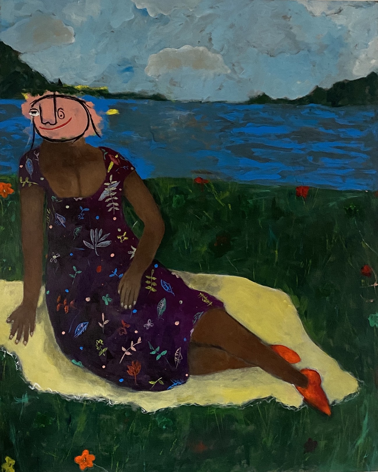 Wisdom Uche, Untitled VI - 21st Century, Contemporary, Figurative, Neo-Expressionism, Modern Wisdom Uche, Untitled VI - 21st Century, Contemporary, Figurative, Neo-Expressionism, Modern