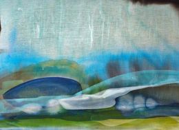 Gemälde, The silence by rainfall, Vanessa Onuk
