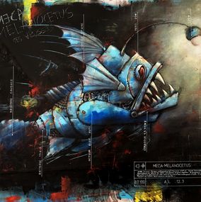 Peinture, Meca Melanocetus, Loic Tarin Doud