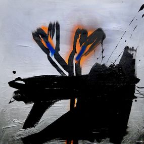 Peinture, Les deux oiseaux du paradis, Jeff Alarie