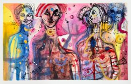 Zeichnungen, Les amis, Yvan Genest