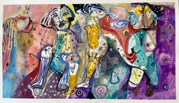 Zeichnungen, Dance Païenne, Yvan Genest
