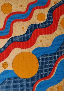 Painting, Space energy, Iwona Markiewicz