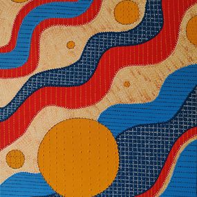 Painting, Space energy, Iwona Markiewicz