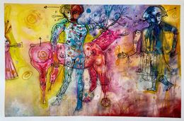 Zeichnungen, Summer dance, Yvan Genest