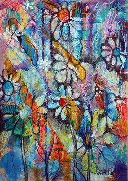 Pintura, Flowers 16, Rakhmet Redzhepov (Ramzi)
