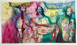 Zeichnungen, Les élégants, Yvan Genest