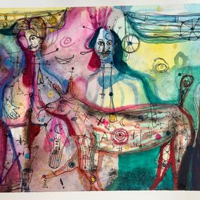 Zeichnungen, Les élégants, Yvan Genest