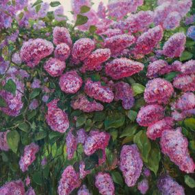 Pittura, The Sunny Lilac Bush, Nikolay Dmitriev