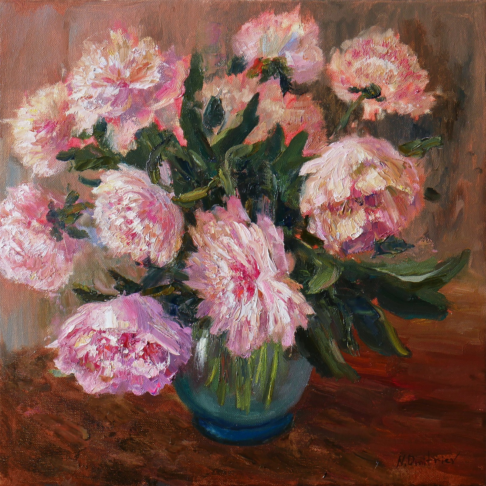 Nikolay Dmitriev, Delicate Peonies Nikolay Dmitriev, Delicate Peonies