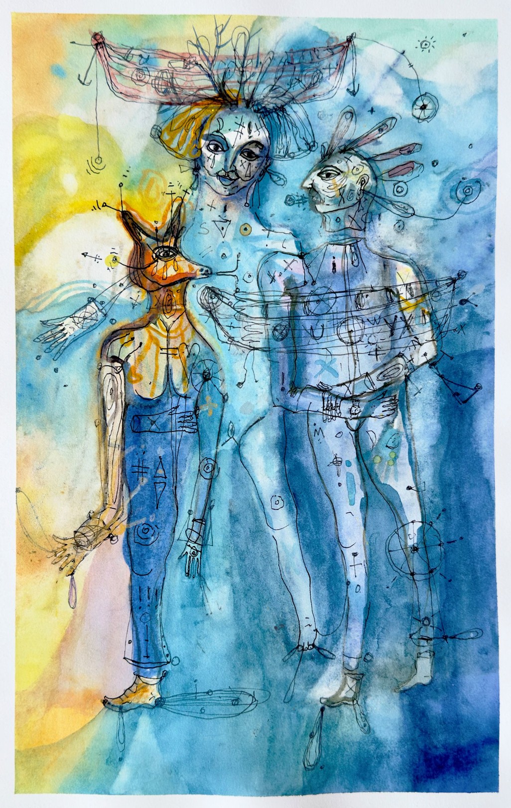 Yvan Genest, Blue Meeting Yvan Genest, Blue Meeting