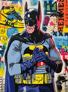 Painting, Saturday night, Simone De Rosa
