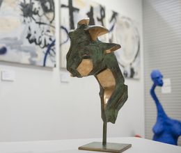 Sculpture, Petite Chèvre, P. Le Bars
