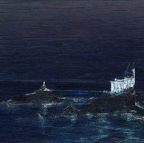 Painting, Villa Belza, Sabine Kalka
