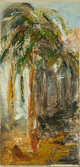 Gemälde, The cathedral  palm, Lea Karvala