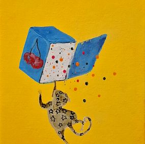 Painting, La légende de Râfue: l'infini potentiel, Frédérique Lanquetin