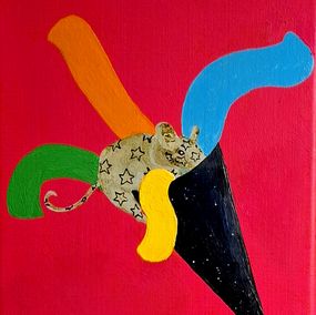 Painting, La légende de Râfue: l'infini actuel (1), Frédérique Lanquetin