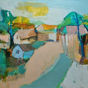 Peinture, Houses, Victoria Cozmolici