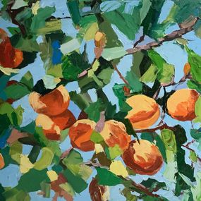 Peinture, Apricot garden.2, Schagen Vita