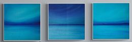 Pintura, From the Series Blue Lagoon Ocean 1,2,3, Nataliia Krykun