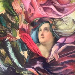 Gemälde, Et rose, elle a vécu, Nana Tonnelier
