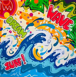 Pintura, Dream Surf, Gino Bonnaud