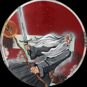Peinture, Magic Gandalf, Les Artistes Anonymes