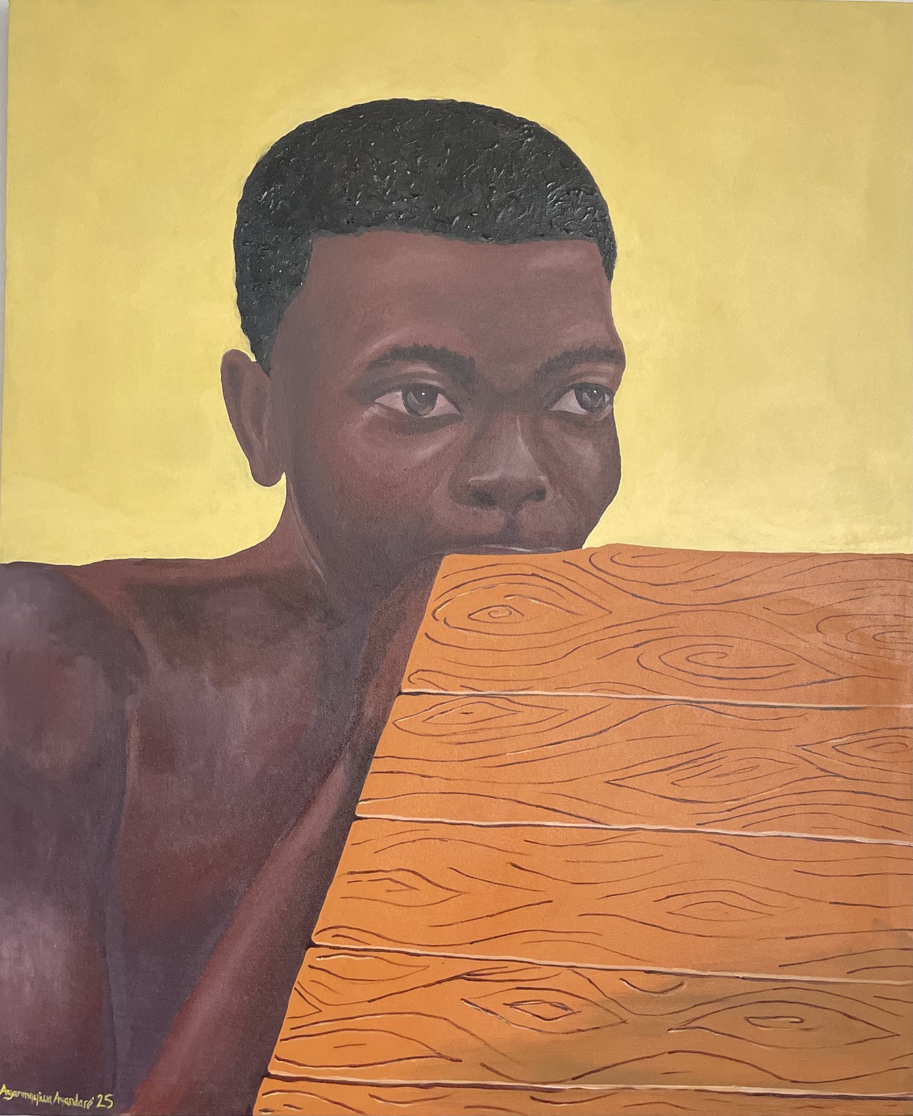 Ayandare Adeniran Ayanmuyiwa, Radiance of Dreams - 21st Century, Contemporary, Figurative, Portrait, African Ayandare Adeniran Ayanmuyiwa, Radiance of Dreams - 21st Century, Contemporary, Figurative, Portrait, African