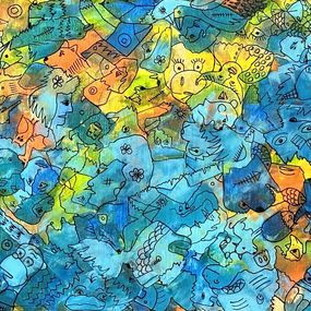 Pintura, Grandma's Garden, Amogh Katyayan