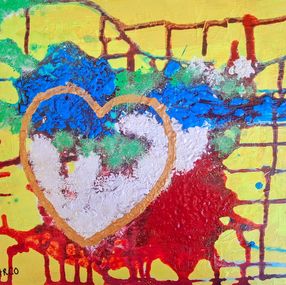 Painting, Heart of the City, Enzo San Marco