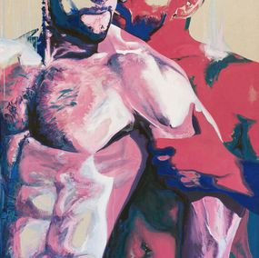 Painting, LoÏg et le frère, Samuel Perche